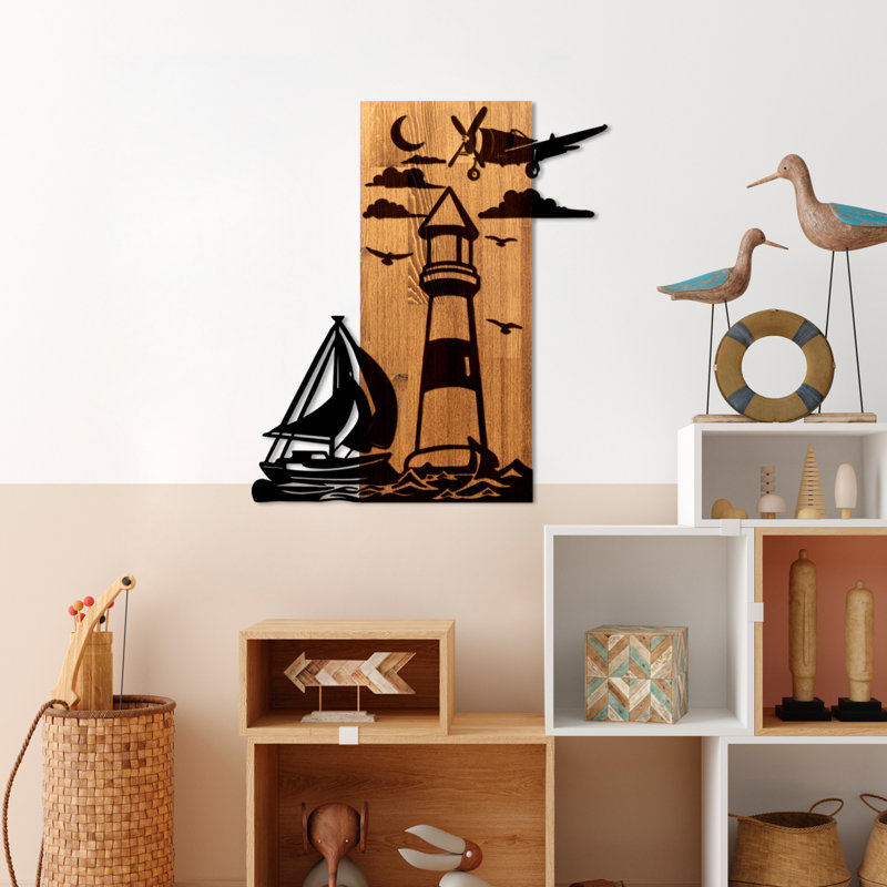 Decorative Wooden Wall Accessory