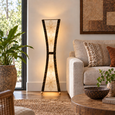 Lampe sur pied colonne 48 po Conrado