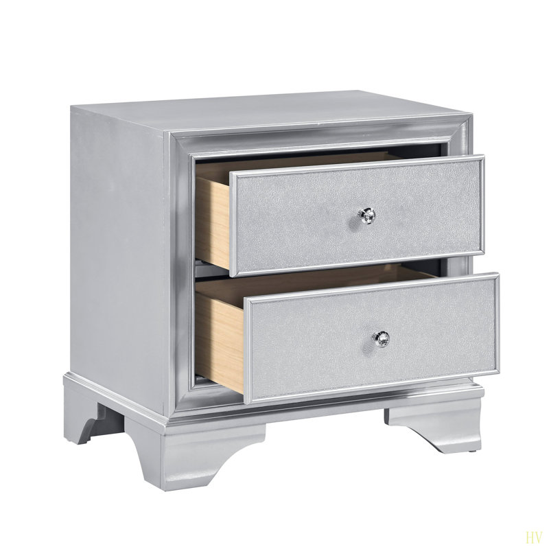 Table de chevet 1 pièce Glam