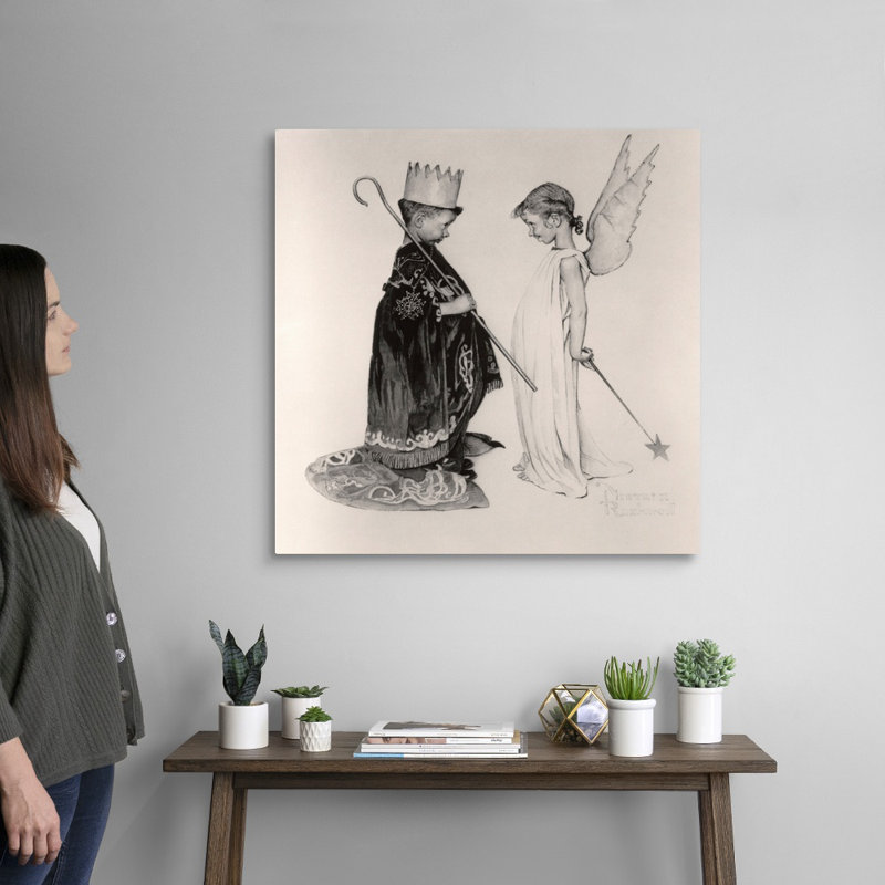 Art mural sur toile, Toile tendue, H 30 po x l 30 po x P 1,25 po