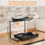 Under Sink Organizer And Storage, 2 Pcs Height Adjustable Under Kitchen Sink Organizer, 2 Tier Pull Out Drawer Cabinet Organizer For Bathroom, RV, Pantry Cabinet Closet Organization Rack