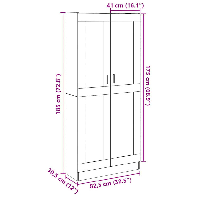 Rondalyn 82.5cm Sideboard, Reclaimed Wood