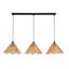 3 - Light Matte Black Pendant-26162306