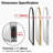Tempered Glass and Aluminum Alloy Framed Decorative Wall Mirror-257386890-257386889