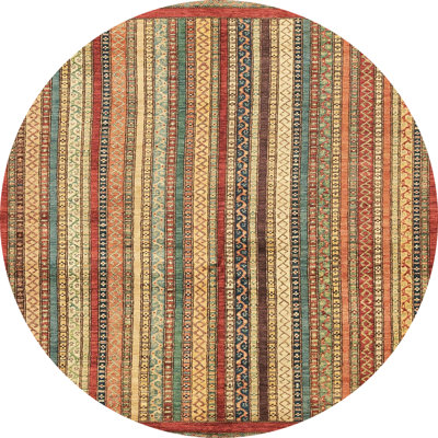 Tapis décoratif multicolore à motif abstrait