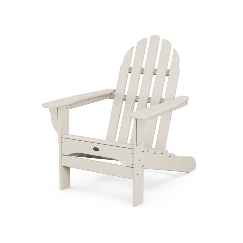 TREX Outdoors Cape Cod Adirondack Chair, Sand Castle