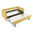 Twin Size Daybed with Twin Size Pop-up Trundle Upholstered Tufted Sofa Bed-2039545593