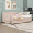 Upholstered Daybed with Trundle and LED Lights-202597668-202597666