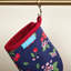 Ensemble de 2 mini-gants de cuisine en cerisier DRAPER, résistants à la chaleur et antidérapants, bleu marine / rouge, 5,5 po x 9 po