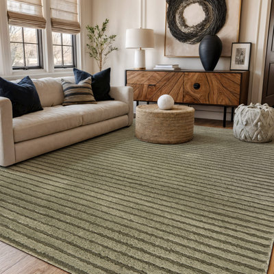 Tapis d'intérieur à poil long tissé à la machine horizontal