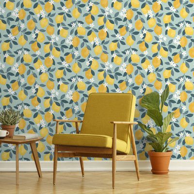 Papier peint Inigo Seafoam