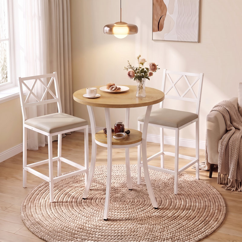 Ensemble bistro 37,98 po H 37 pièces, Naturel