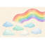 Papier peint arc-en-ciel mural pastel amovible-113107461-113107480