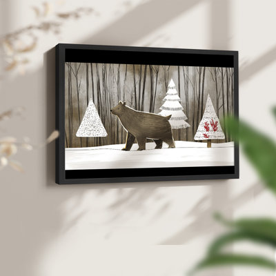 Chirstmas Art-DII - Reproduction encadrée - Restickable