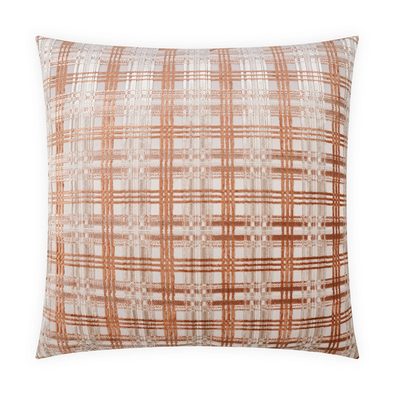 Coussin Cotati, Carré 20 po, Saumon