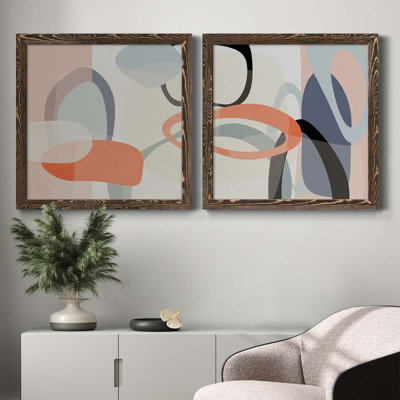 " Floating on Silk I " 2 Piece Art Color Photography Print