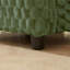 Grand canapé modulaire en forme de L en velours côtelé avec repose-pieds-129515804