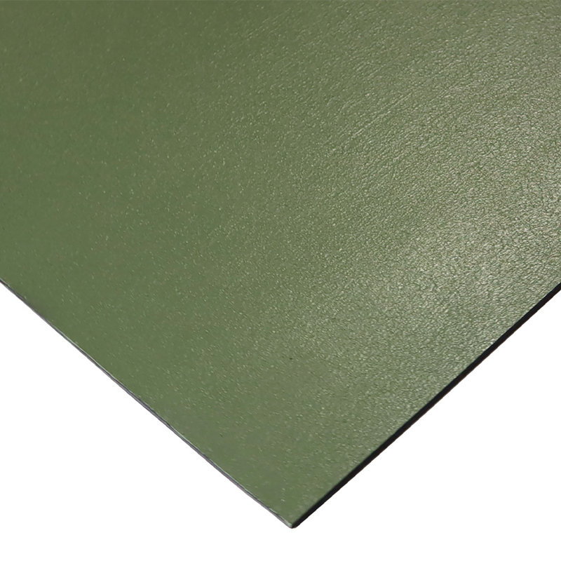 Tapis de vélo d'exercice en caoutchouc caoutchouté «TFS-121» - 5 mm x 4 pi x 5 pi - brun clair, Marron clair