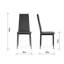 Adonia Upholstered Faux Leather High Back Dining Chairs-123100106-39665854