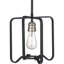 Luminaire suspendu géométrique 1 lumières unique Fanning