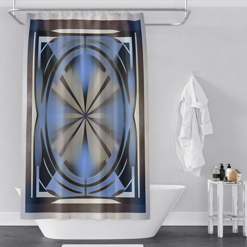 Rideau de douche Arjwan, H 72 po x l 70 po