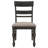 Bridey Wood Dining Side Chair Charcoal