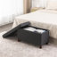 Banc de rangement avec repose-pieds 29 pouces-294609928