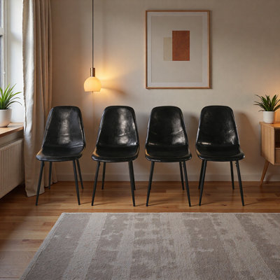 PVC Dining CHAIR 4PCS