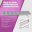 Silver Aluminium Aluminium Stair Tread
