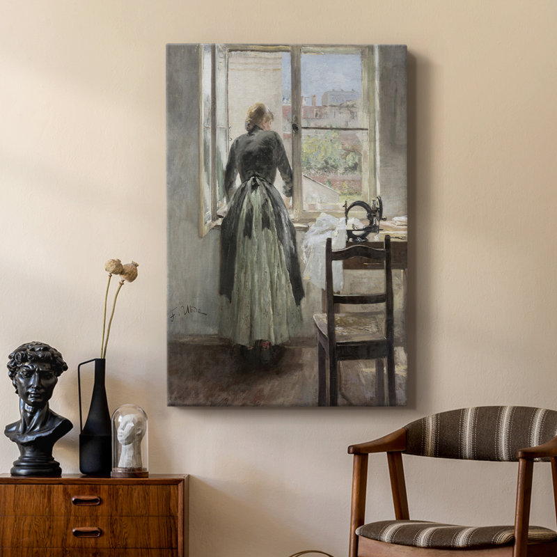 Impression de portrait rétro XXII - galerie Cavas sur mesure, H 18 po x l 12 po