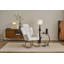 Fauteuil oscillant rembourré Teddy