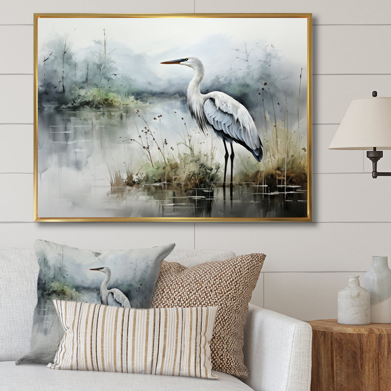 «Alaska Icy Wilderness», reproduction sur toile, H 30 po x l 40 po x P 1,5 po, Cadre flottant doré