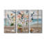 Coastal Window - Ensemble de 3 toiles tendues-1490990696