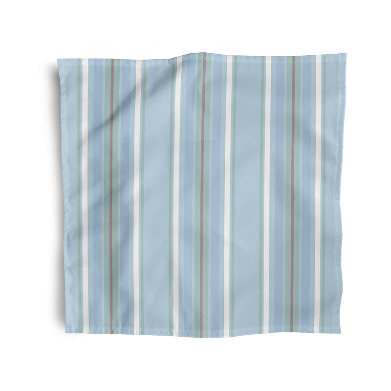 Lidiaidia Multi-Stripe Napkins, Blue