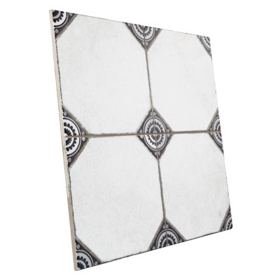 Englishtown 12-7/8 In. X 12-7/8 In. Porcelain Floor And Wall Tile