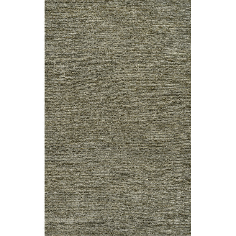 Tapis gris en jute tissé Griffin, Rectangulaire 8 pi x 10 pi