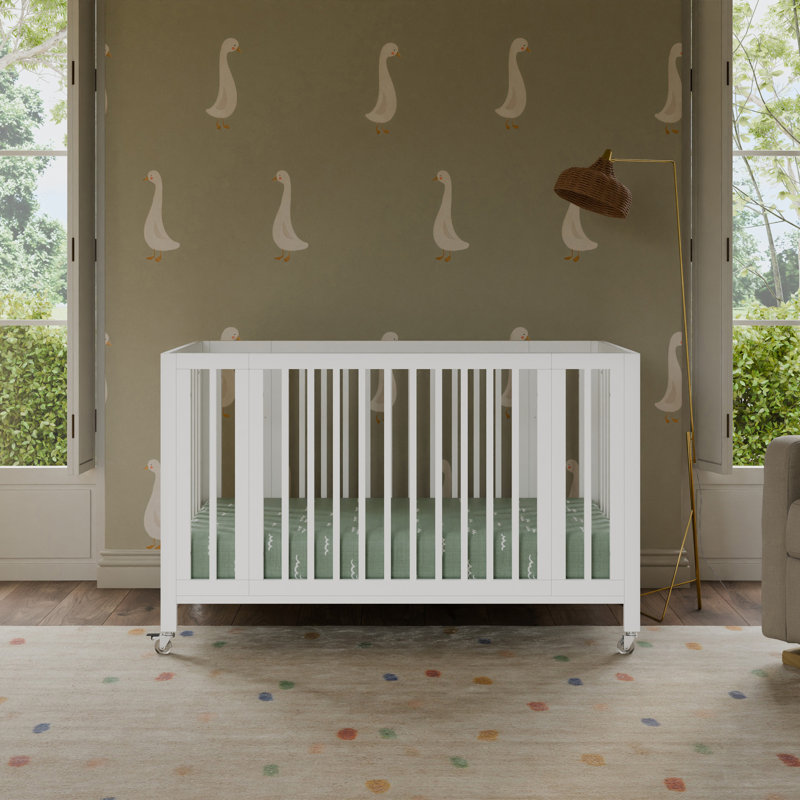 Lit de bébé convertible 9-en-1 Rollin Rollin, Blanc