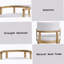 Ensemble de 2 chaises d'appoint Kasem Gorge Gabric & Oak