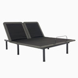 Queen Size Flex Head Quick Assembly Adjustable Bed Frame With Voice Activated Controls