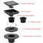 Square Shower Floor Drain