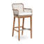 Outdoor Teak Bar Stool-528537219