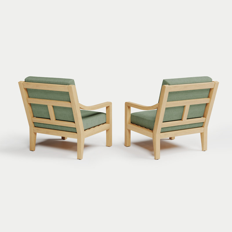 Solerno Heated Chair (Set of 2), Aloe