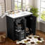 Meuble-lavabo 36 po avec lavabo en céramique-711483291