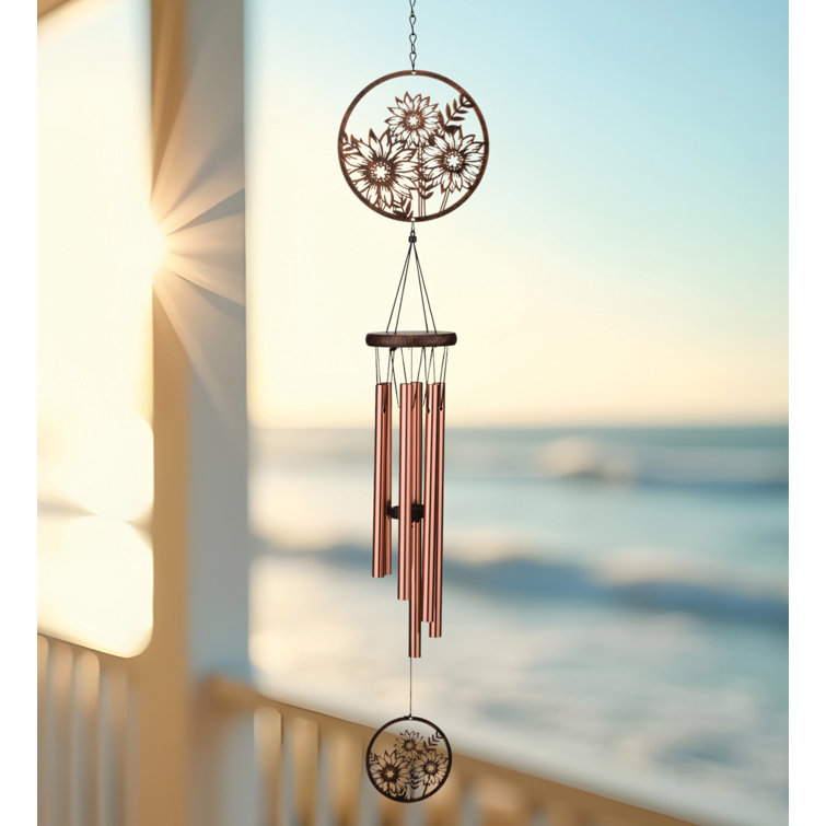 Carillon treillis 30 po - Tournesol