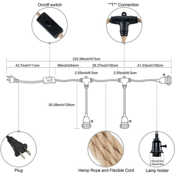 Natural Hemp Rope Net for Shop Ceiling,Retro Library Ceiling