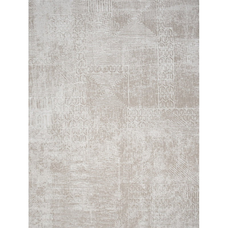 Tapis ivoire Elegance, Rectangle 5 pi 3 po x 7 pi 3 po