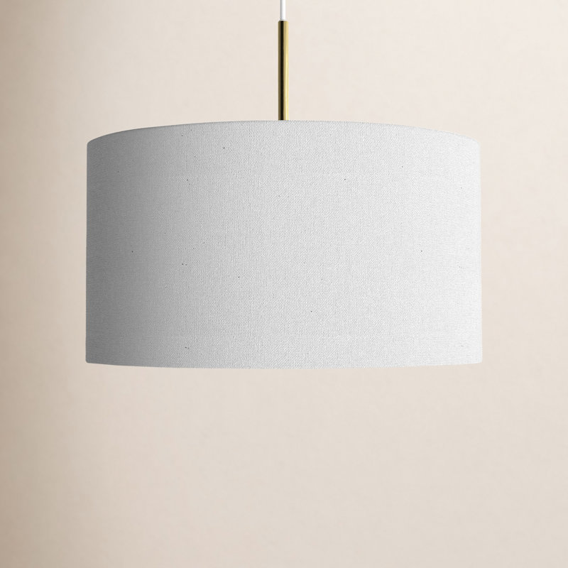 Luminaire suspendu tambour simple à 1 lumière Finley