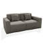 Ensemble de 2 fauteuils de jardin modernes Phu, configuration avec accoudoirs gauche et droit, tissu résistant aux intempéries et aux UV, aucun assemblage requis-726463059
