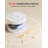 Smoke Alarm, Fire Alarm Smoke Detector With LED Indicator & Silence Button, Pack Of 5