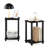 Furinno Simplistic Compact Bedside Table, Nightstand, Espresso/Black, Set of 2-1993066167-1992990556